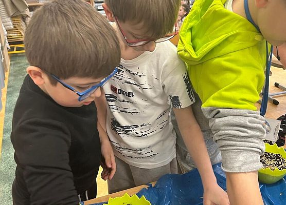 Wiosna u pierwszaków grafika