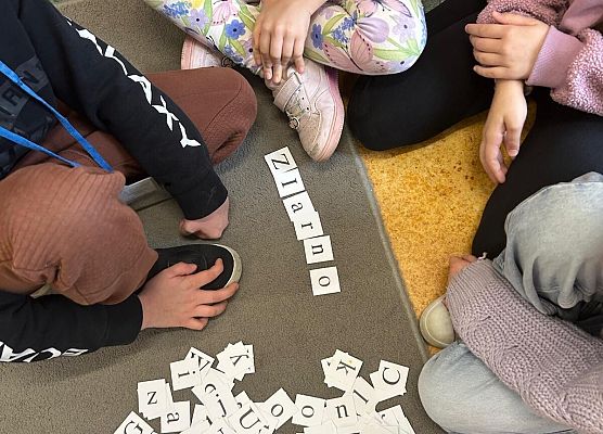 Wiosna u pierwszaków grafika