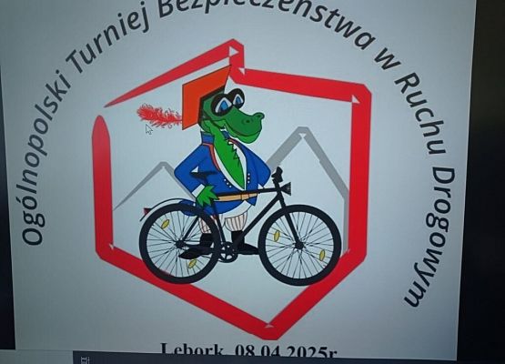 Rowerem bezpiecznie w świat grafika