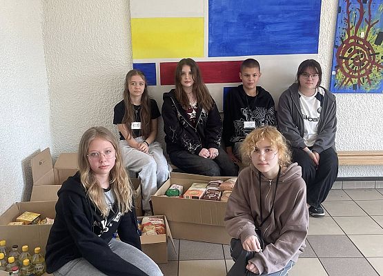 Kolejna udana akcja Szkolnego Koła Wolontariatu grafika