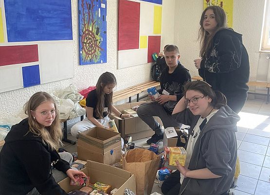 Kolejna udana akcja Szkolnego Koła Wolontariatu grafika