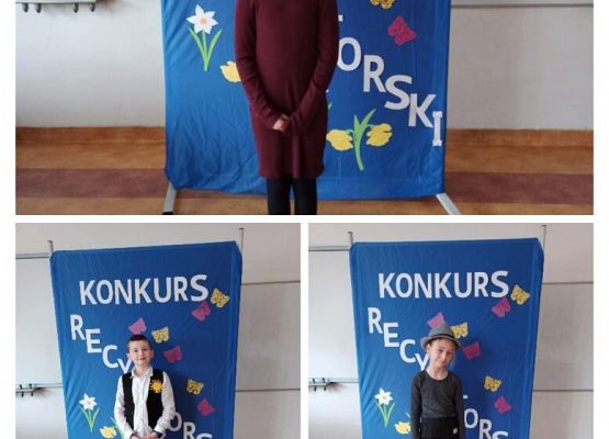 Szkolny konkurs recytatorski grafika