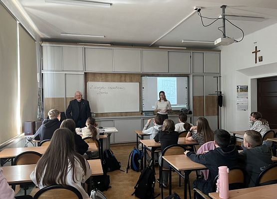 Z dziejów oświetlenia Lęborka grafika