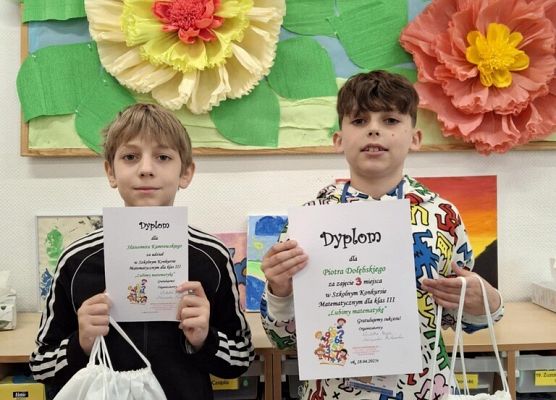 Szkolny Konkurs Matematyczny dla klas 3 grafika
