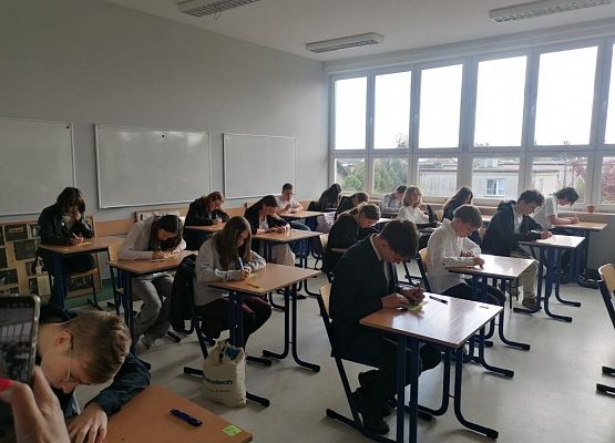 Laureatka w Konkursie Biblijnym grafika