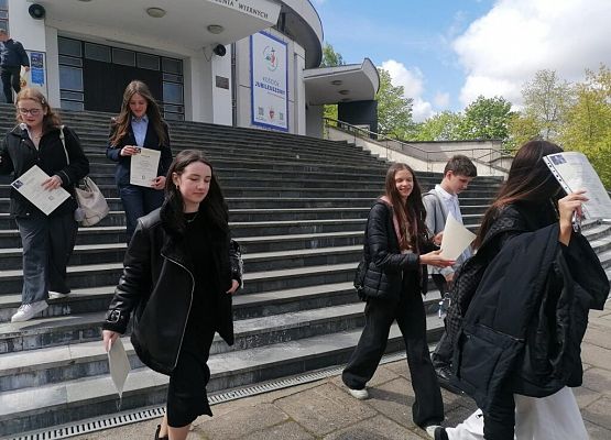 Laureatka w Konkursie Biblijnym grafika