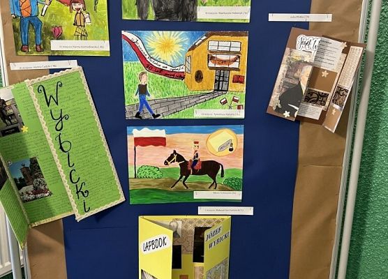 Wyniki konkursu plastycznego: ,,Józef Wybicki patronem mojej szkoły” grafika