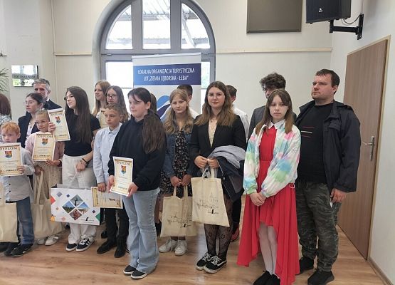 Nagrodzone utwory  w kolejnej edycji konkursu „Legendy Błękitnej Krainy” grafika