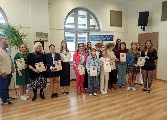 Nagrodzone utwory  w kolejnej edycji konkursu „Legendy Błękitnej Krainy” grafika