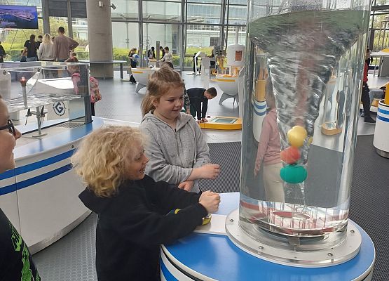 1c i 1d w Centrum Nauki Experyment grafika