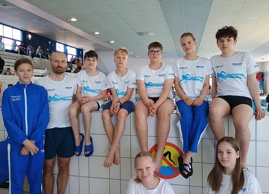 II Runda Ligi Pływackiej Młodzików grafika
