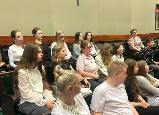 Wycieczka klasy VIII B grafika