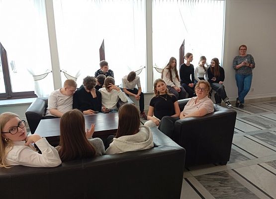 Wycieczka klasy VIII B grafika