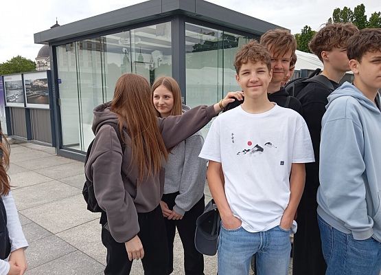 Wycieczka klasy VIII B grafika