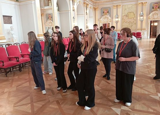 Wycieczka klasy VIII B grafika