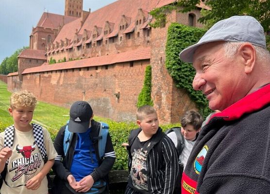 Wycieczka do zamku w Malborku grafika