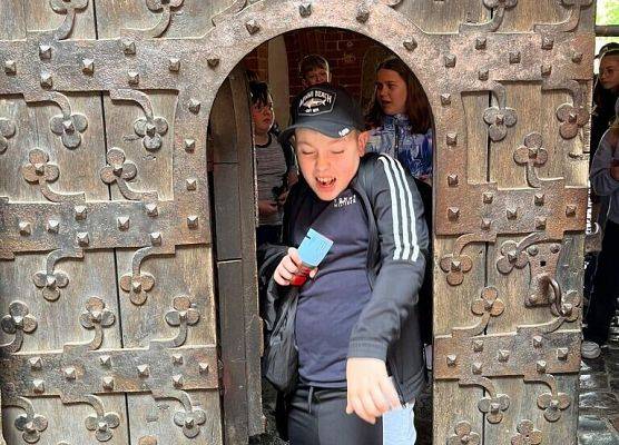 Wycieczka do zamku w Malborku grafika