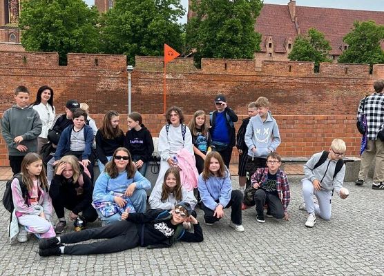 Wycieczka do zamku w Malborku grafika