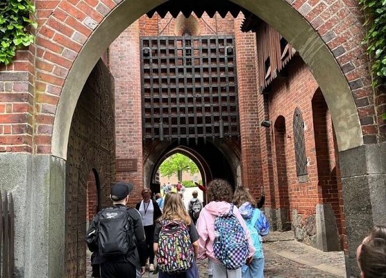 Wycieczka do zamku w Malborku grafika