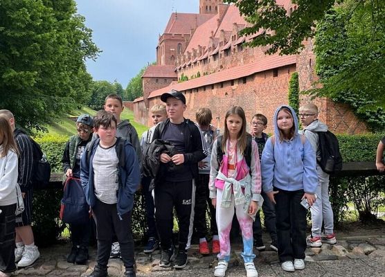 Wycieczka do zamku w Malborku grafika
