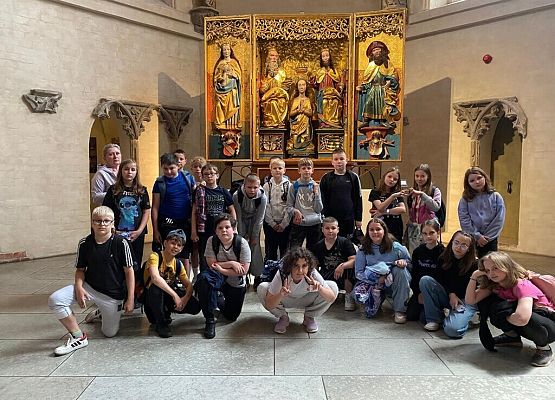 Wycieczka do zamku w Malborku grafika