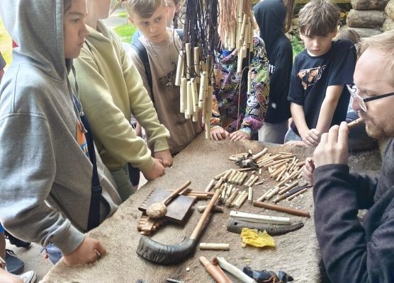 Tu można było dotknąć historii grafika