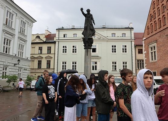 Wawel, sól i rollercoastery grafika