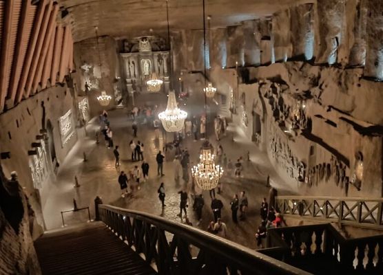 Wawel, sól i rollercoastery grafika