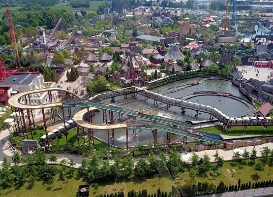 Wawel, sól i rollercoastery grafika