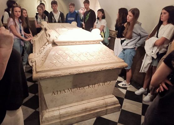 Wawel, sól i rollercoastery grafika