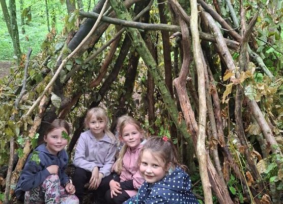 Pionierka obozowa klasy 1a grafika