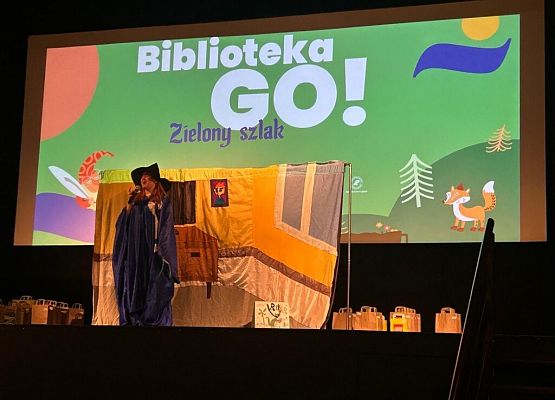 „Czytanie to przygoda, która nigdy się nie kończy!” grafika