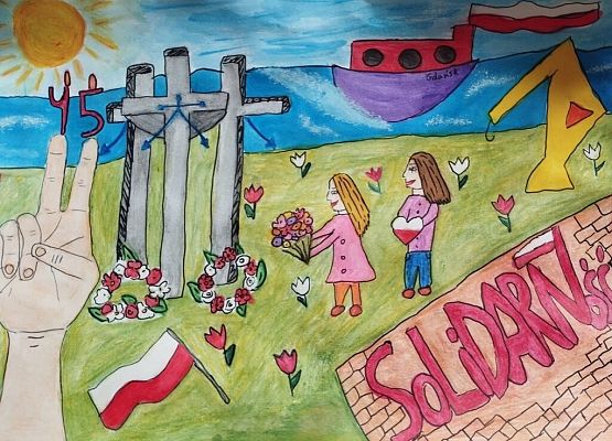 „Polska-moje miejsce, mój kraj” – Wojewódzki Konkurs Plastyczny grafika