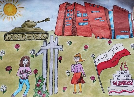 „Polska-moje miejsce, mój kraj” – Wojewódzki Konkurs Plastyczny grafika