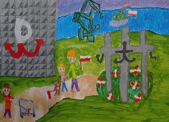 „Polska-moje miejsce, mój kraj” – Wojewódzki Konkurs Plastyczny grafika