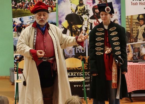 Żywa lekcja historii grafika