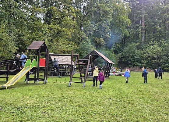 Lekcja przyrody w Uroczysku Drętowo grafika