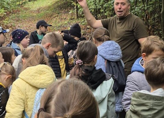 Lekcja przyrody w Uroczysku Drętowo grafika
