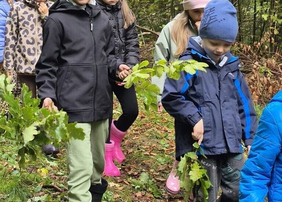 Lekcja przyrody w Uroczysku Drętowo grafika