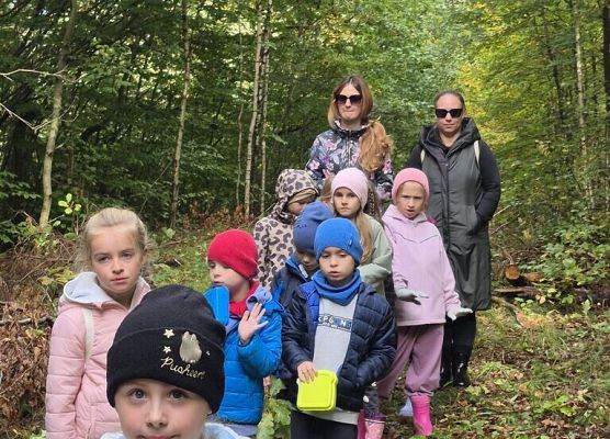 Lekcja przyrody w Uroczysku Drętowo grafika