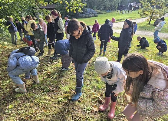 Lekcja przyrody w Uroczysku Drętowo grafika