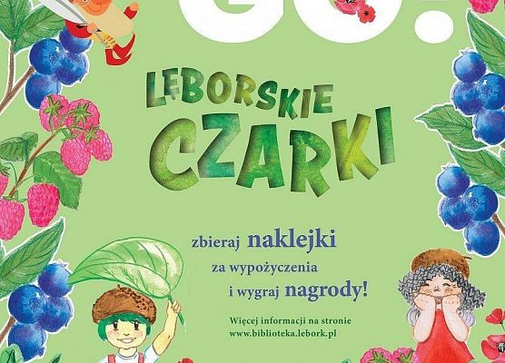 „Biblioteka Go - Lęborskie Czarki” - kolejna edycja akcji czytelniczej grafika