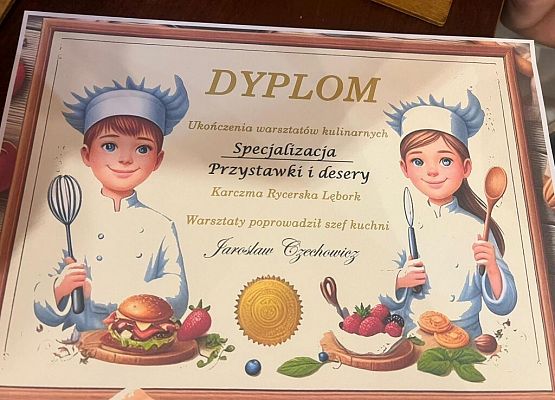 Kolejna podróż kulinarna klasy VIa grafika