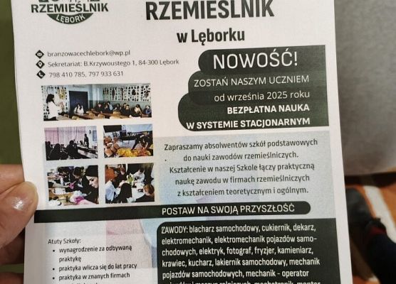 Powiatowy Urząd Pracy w ramach Otwartej firmy grafika