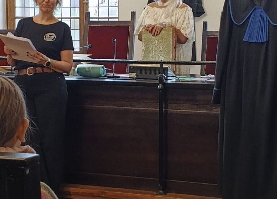 Wizyta w Sądzie Rejonowym grafika