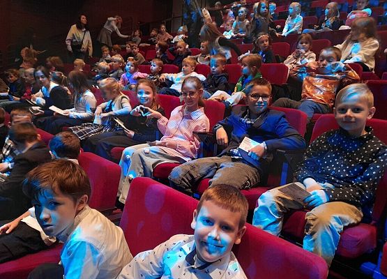 Spotkanie trzecioklasistów z Panem Disneyem grafika