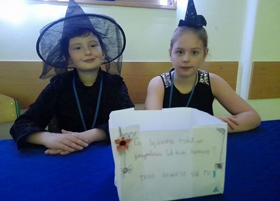 Andrzejkowe wróżby najmłodszych grafika