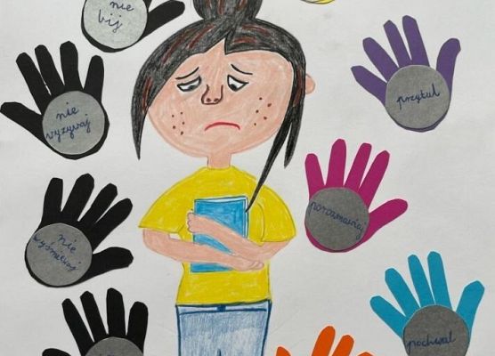 Wyniki konkursu plastycznego „Mój świat bez przemocy” grafika