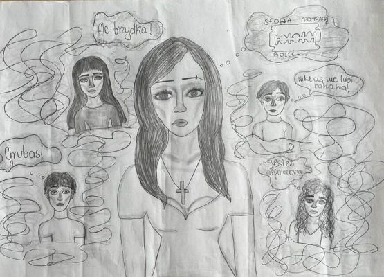 Wyniki konkursu plastycznego „Mój świat bez przemocy” grafika