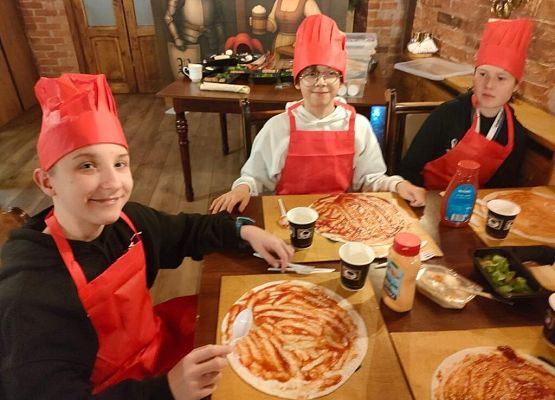 Warsztaty kulinarne klasy VIb grafika